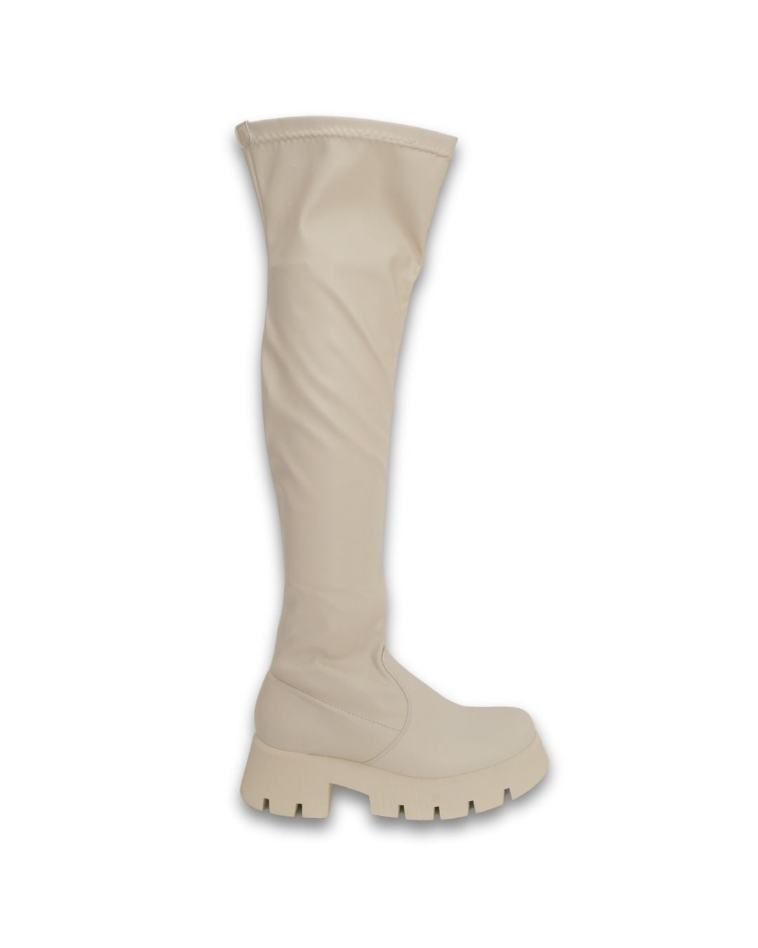 Bota Zaya Over The Knee Off White