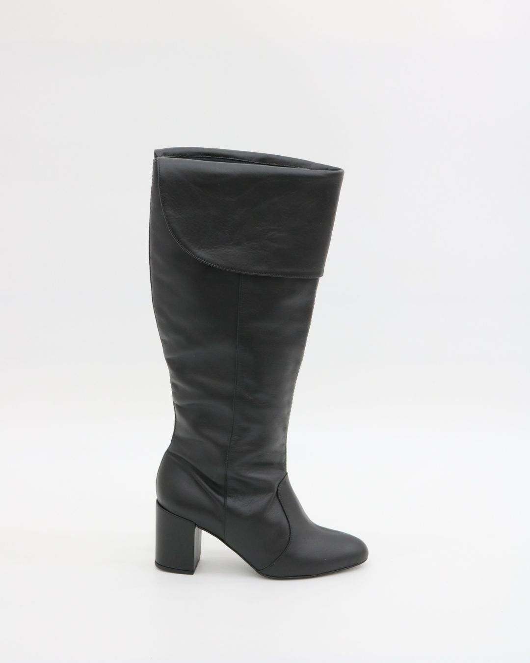 Bota Over 2 em 1 Couro Legítimo Jade