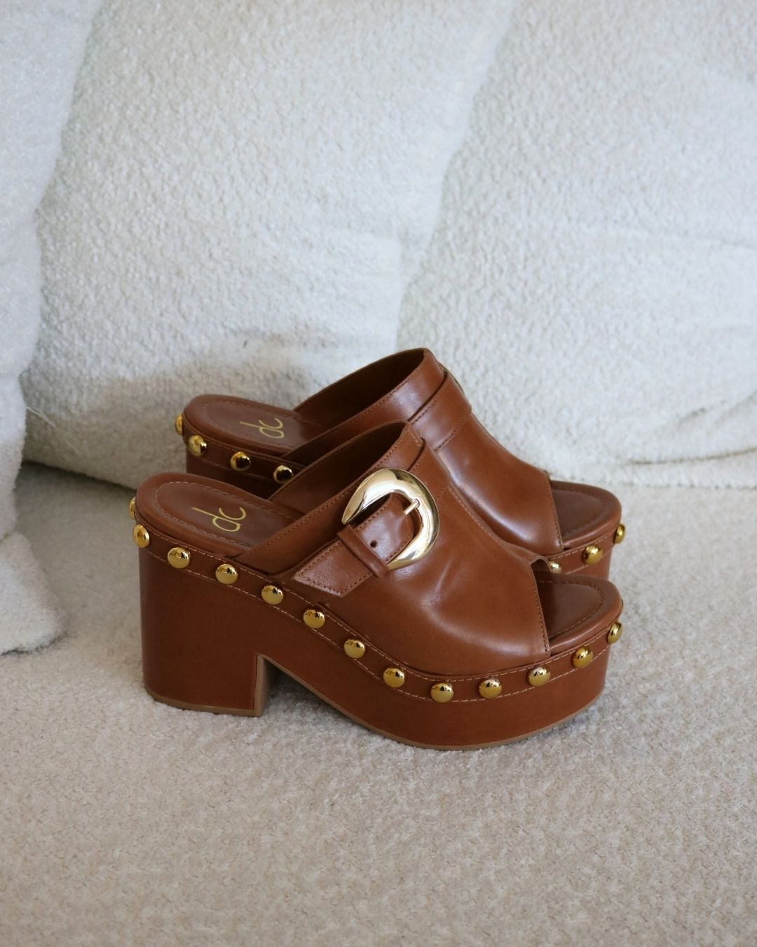 Tamanco Clog Em Couro Legítimo Dandara