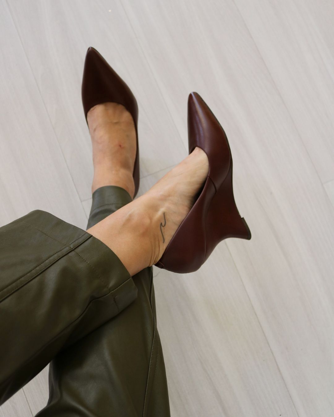 Scarpin Em Couro Legítimo Morgana