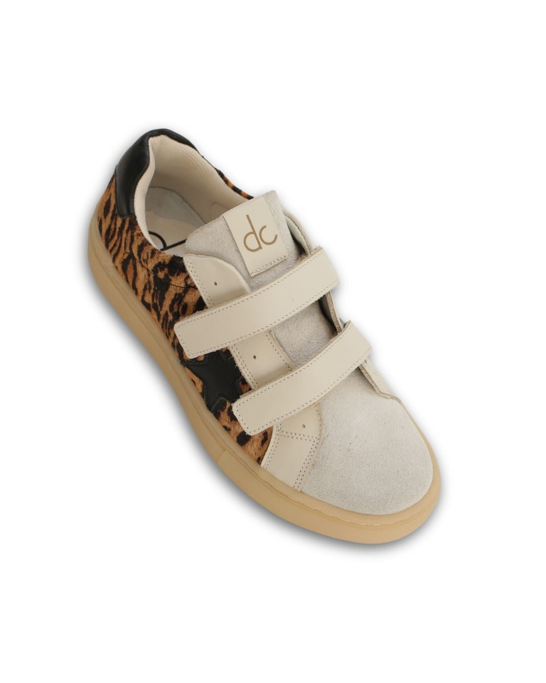 Tênis Velcro Couro Legítimo Aretha