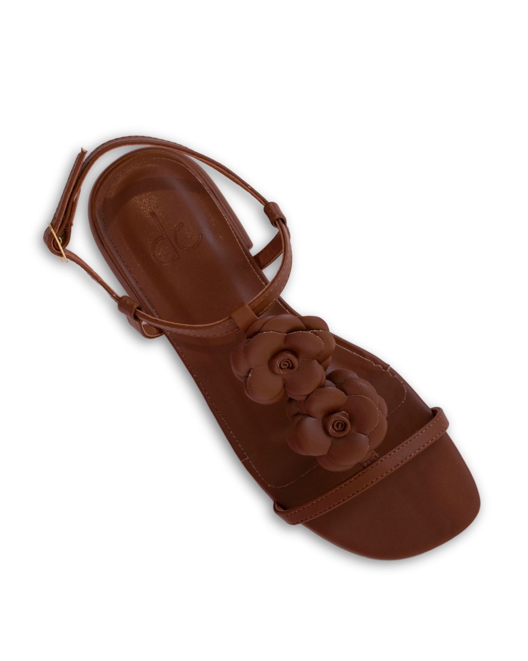 Sandália Aplicações Em Flor Fernanda