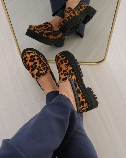 Mocassim Em Couro Legítimo Tratorado Gabrielly