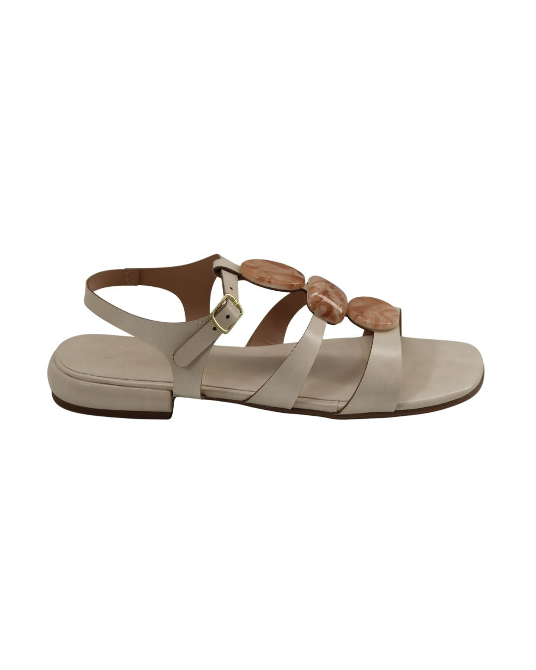 Sandália  Off White Cláudia