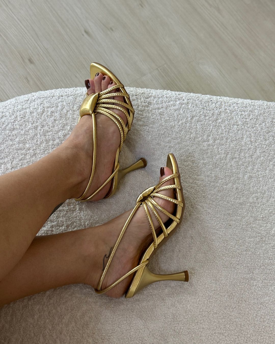 Sandália Salto Fino Luiza