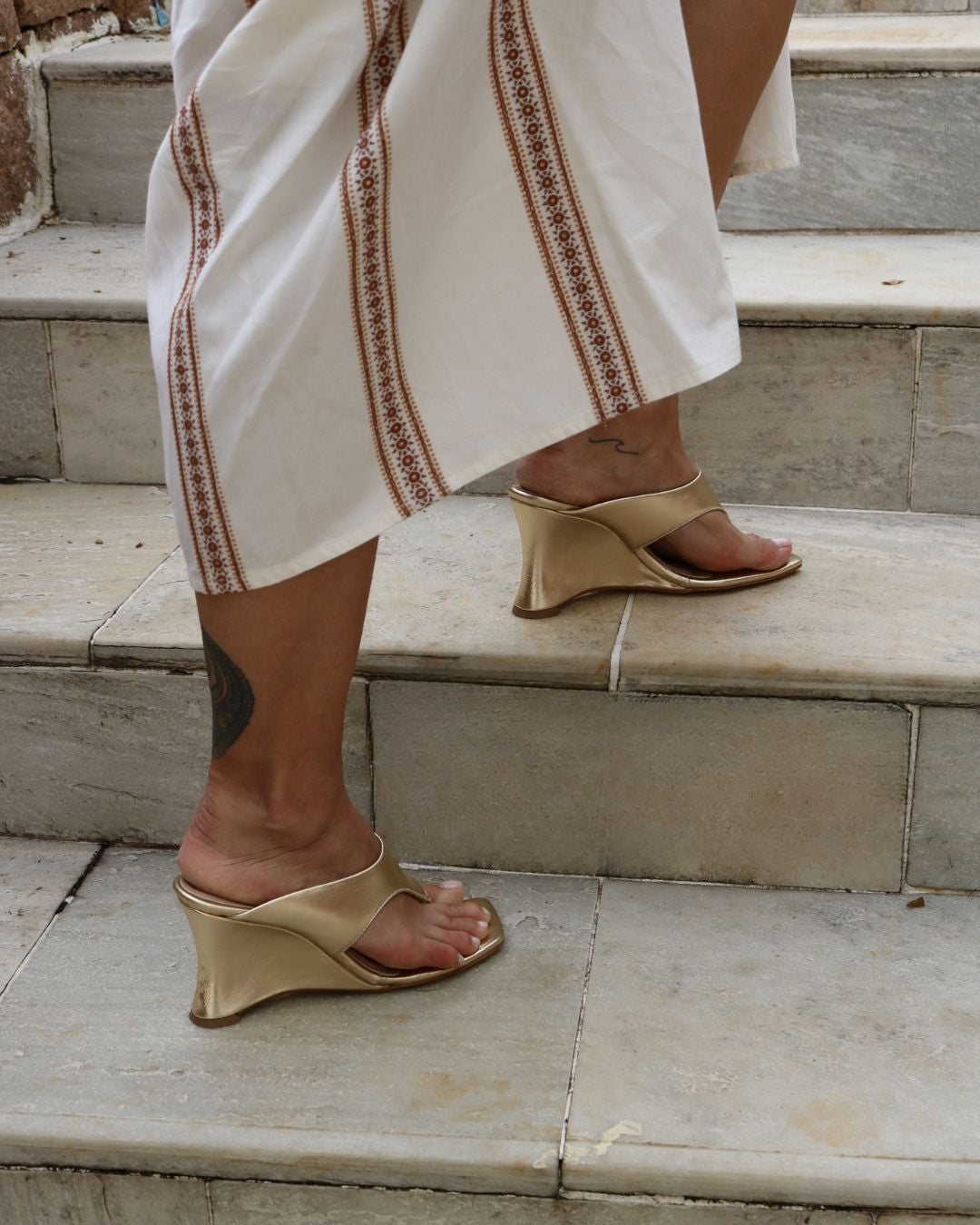 Tamanco Couro Legítimo Helena