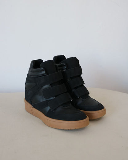 Tênis Sneaker Cano Alto Camurça Laís