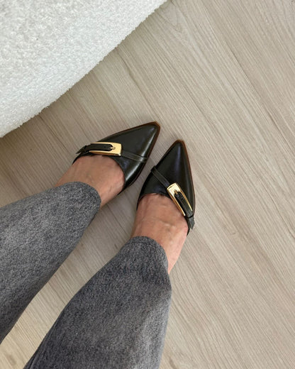 Scarpin Em Couro Legítimo Thais