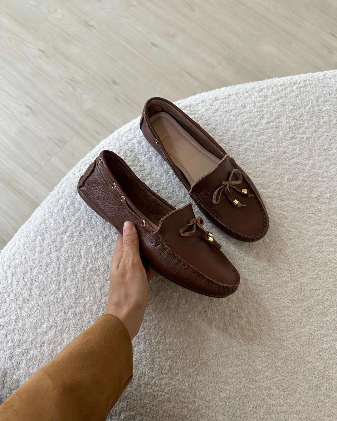 Mocassim Em Couro Legítimo Isla