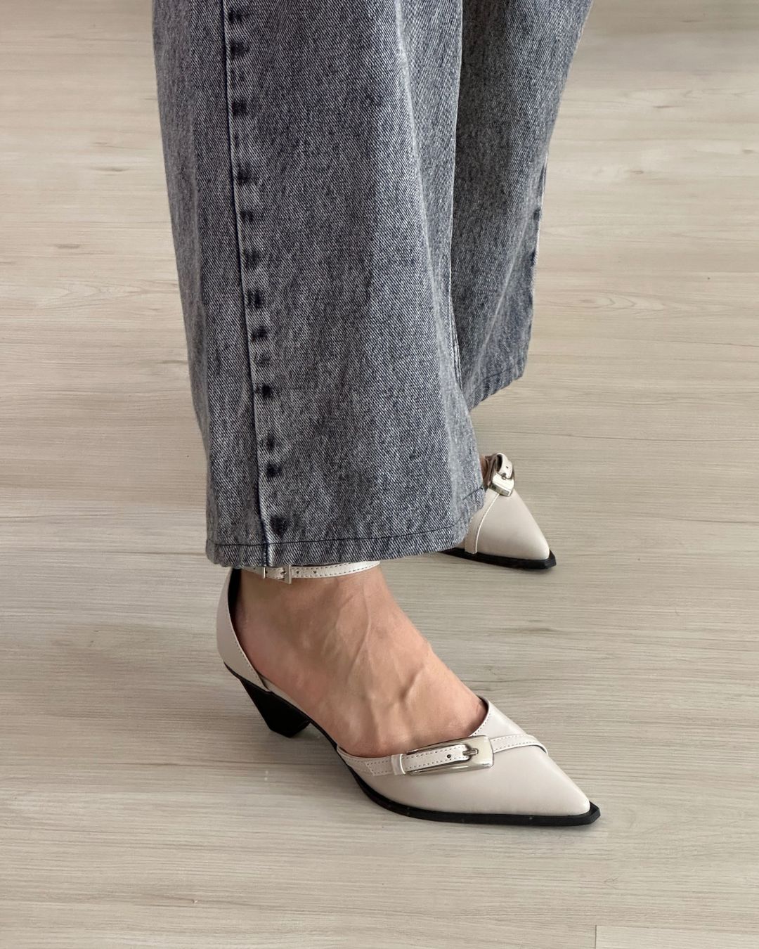 Scarpin Em Couro Legítimo Thais