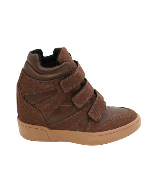 Tênis Sneaker Cano Alto Camurça Laís