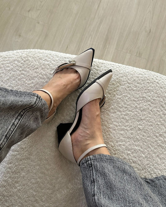 Scarpin Em Couro Legítimo Thais